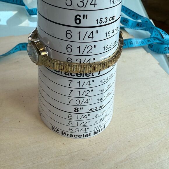 Bulova Vintage working Women's Watch Manual Wind gold nugget bracelet - Picture 10 of 11